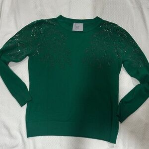 Emerald Green Women's Sweater medium